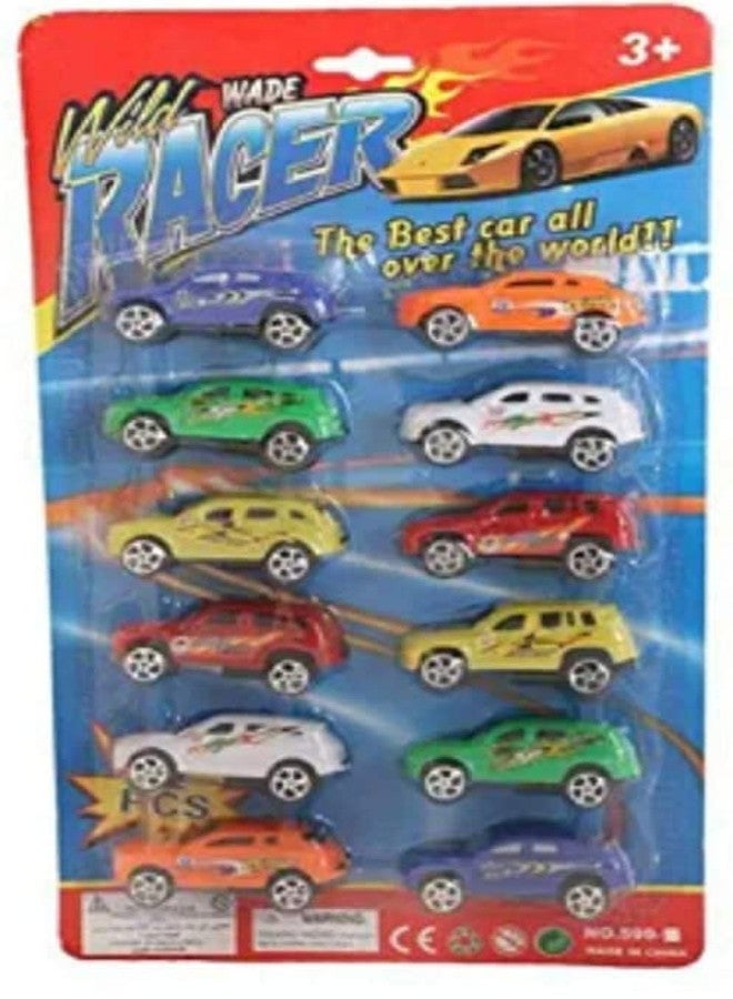 YBN Mini Pull Back Car Toys/Toddler Best Birthday Return Gift, 12 Piece (Multicolor) - Image 1